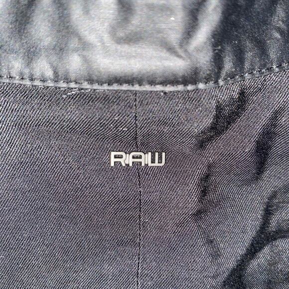 New! G-Star Raw $130 Womens Boyfriend Zip Black Tank Small NWT - Picture 14 of 14